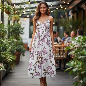 IDEOLOGY Cotton Sun/Boho Midi Dress